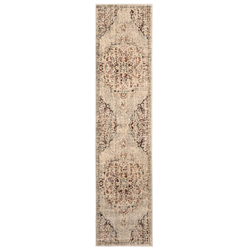 Oriental Weavers Juliette Indoor Area Rug - Warm Tonal Neutrals With Vintage Persian Patterns For Stylish Décor Grey,Rust Polypropylene J2803h055230st
