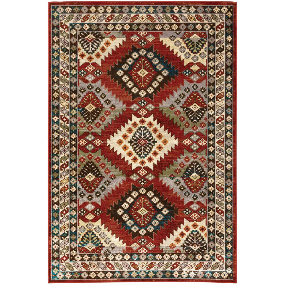 Oriental Weavers Juliette Indoor Area Rug - Vibrant Persian Patterns In Warm Tones For Vintage-inspired Décor Red,Multi Polypropylene J002r3200280st