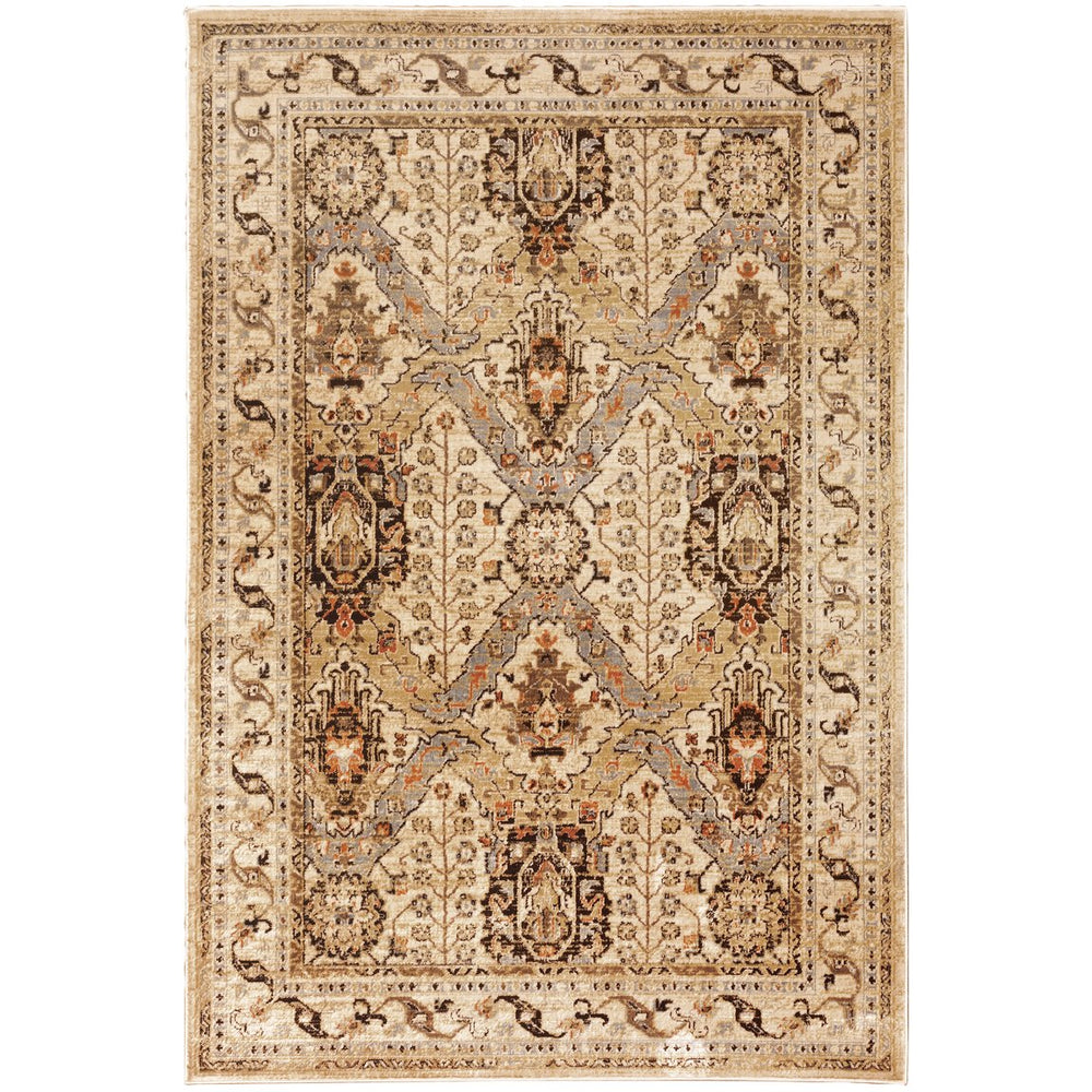 Oriental Weavers Juliette Indoor Area Rug - Soft Polypropylene With Vintage Persian Patterns For Elegant Décor Beige,Grey Polypropylene J532w3200280st
