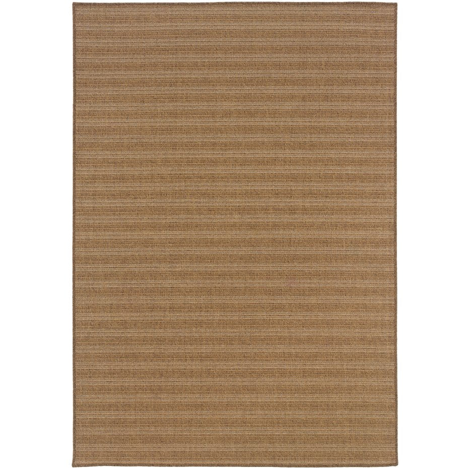 Oriental Weavers Karavia Indoor/Outdoor Area Rug - Durable, Low-maintenance, Seagrass Texture For All Seasons Tan,Light Tan Polypropylene K001x3200290st
