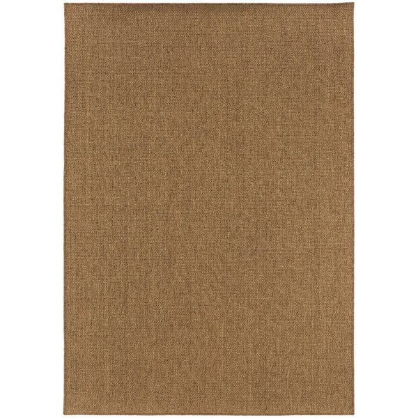 Oriental Weavers Karavia Indoor/Outdoor Area Rug - Durable, Easy-care Seagrass Look For All Seasons And Spaces Tan Polypropylene K2061n110170st