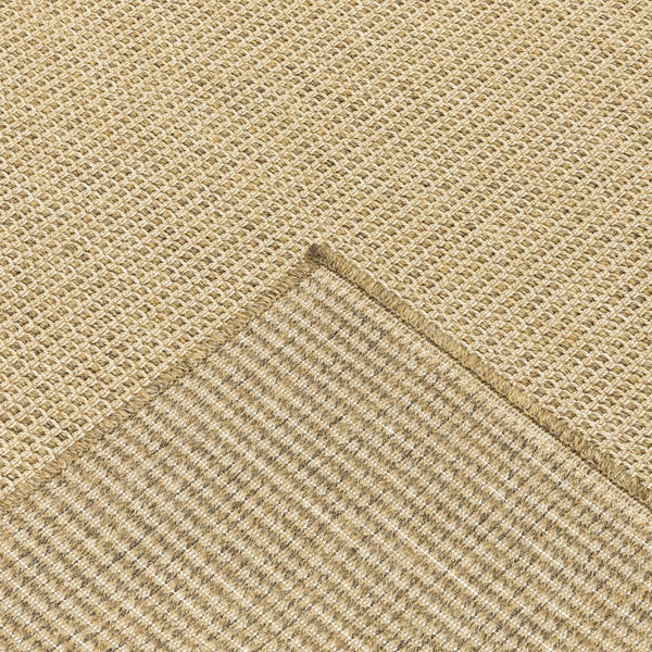 Oriental Weavers Karavia Indoor/Outdoor Area Rug - Durable, Seagrass Inspired Design For All Seasons & High Traffic Areas Light Brown Polypropylene K2067x110170st