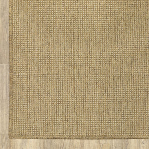 Oriental Weavers Karavia Indoor/Outdoor Area Rug - Durable, Stylish Seagrass Design For All Seasons & Easy Care Tan Polypropylene K2068x055115st