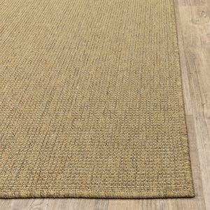 Oriental Weavers Karavia Indoor/Outdoor Area Rug - Durable, Stylish Seagrass Design For All Seasons & Easy Care Tan Polypropylene K2068x055115st