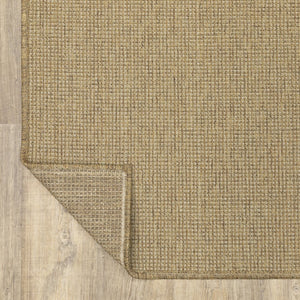 Oriental Weavers Karavia Indoor/Outdoor Area Rug - Durable, Stylish Seagrass Design For All Seasons & Easy Care Tan Polypropylene K2068x055115st