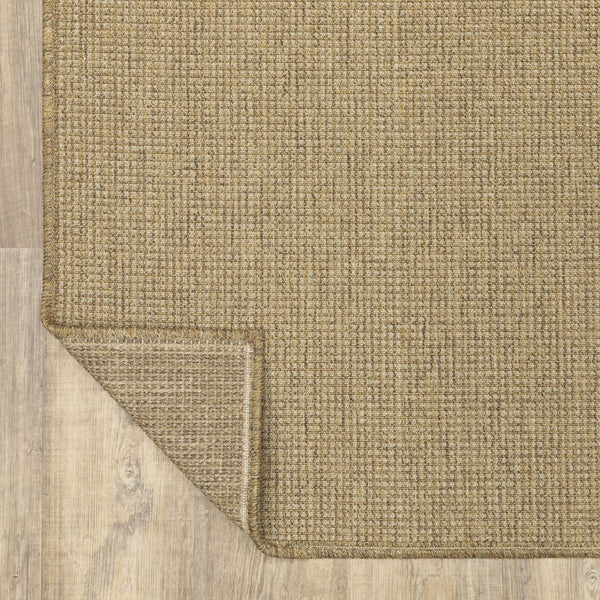 Oriental Weavers Karavia Indoor/Outdoor Area Rug - Durable, Stylish Seagrass Design For All Seasons & Easy Care Tan Polypropylene K2068x055115st