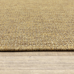 Oriental Weavers Karavia Indoor/Outdoor Area Rug - Durable, Stylish Seagrass Design For All Seasons & Easy Care Tan Polypropylene K2068x055115st