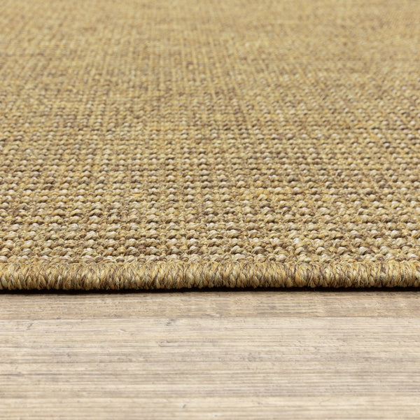 Oriental Weavers Karavia Indoor/Outdoor Area Rug - Durable, Stylish Seagrass Design For All Seasons & Easy Care Tan Polypropylene K2068x055115st