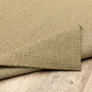 Oriental Weavers Karavia Indoor/Outdoor Area Rug - Durable, Stylish Seagrass Design For All Seasons & Easy Care Tan Polypropylene K2068x055115st