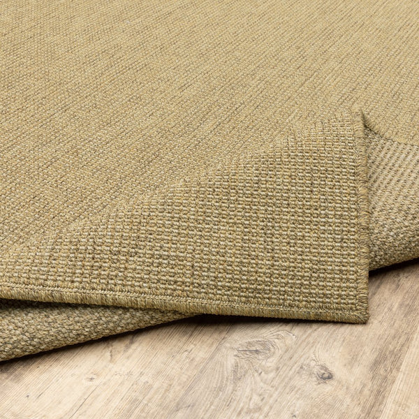 Oriental Weavers Karavia Indoor/Outdoor Area Rug - Durable, Stylish Seagrass Design For All Seasons & Easy Care Tan Polypropylene K2068x055115st