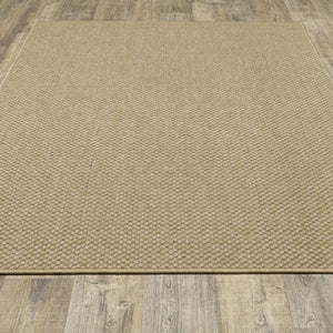 Oriental Weavers Karavia Indoor/Outdoor Area Rug - Durable, Stylish, And Easy Maintenance For All Seasons And Spaces Sand Polypropylene K2160x160230st
