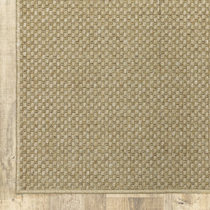 Oriental Weavers Karavia Indoor/Outdoor Area Rug - Durable, Stylish, And Easy Maintenance For All Seasons And Spaces Sand Polypropylene K2160x160230st