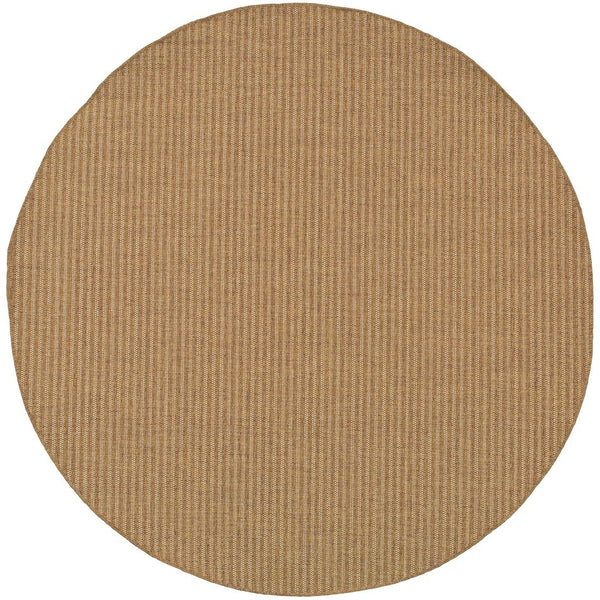 Oriental Weavers Karavia Indoor/Outdoor Area Rug - Luxurious Seagrass Design For Easy Maintenance & Versatile Use Brown,Light Brown Polypropylene K550x3240rdst