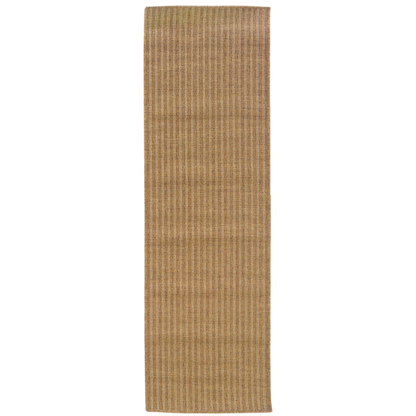 Oriental Weavers Karavia Indoor/Outdoor Area Rug - Luxurious Seagrass Design For Easy Maintenance & Versatile Use Brown,Light Brown Polypropylene K550x3068230st