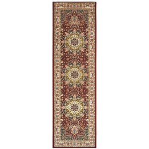 Oriental Weavers Kashan Timeless Persian Design Indoor Area Rug In Alabaster And True Red For Sophisticated Spaces Red,Ivory Polypropylene K119n1068230st