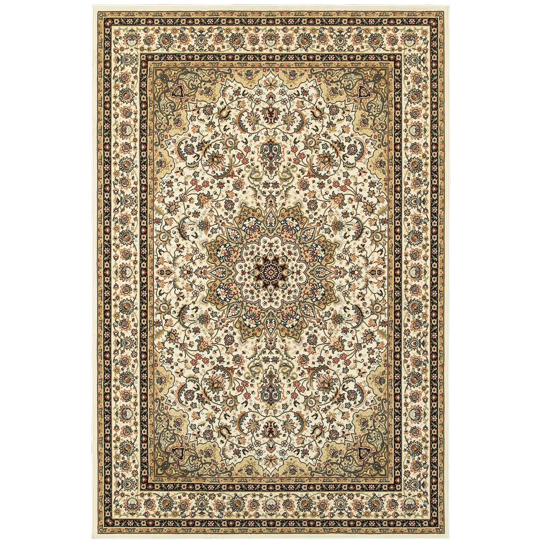 Kashan Area Rug - Timeless Persian Design with Luxurious Hand, Perfect