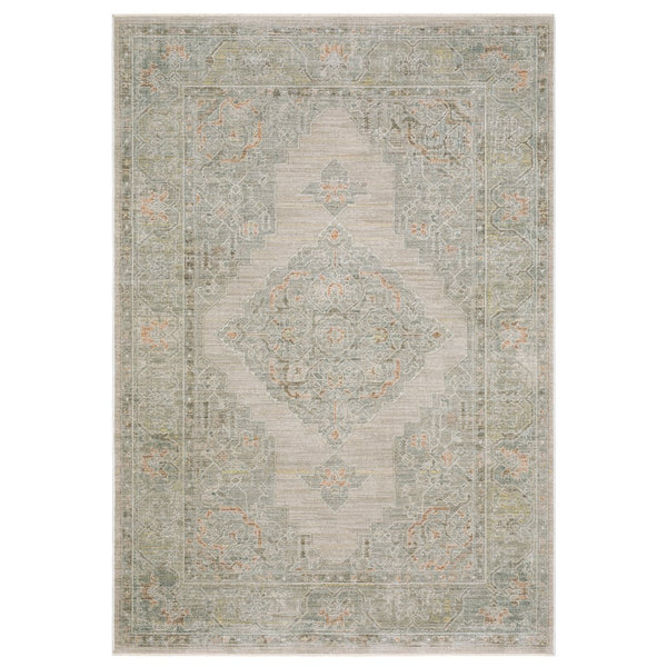 Oriental Weavers Keaton Beige/Multi Indoor Area Rug - Modern Traditional Design With Soft, Textured Luxury Feel Beige,Multi Polyester Kkea02068235st