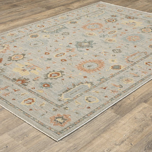 Oriental Weavers Keaton Modern Traditional Indoor Area Rug In Earth Tones - Soft, Textured, And Machine-woven Elegance Grey,Multi Polyester Kkea03300394st