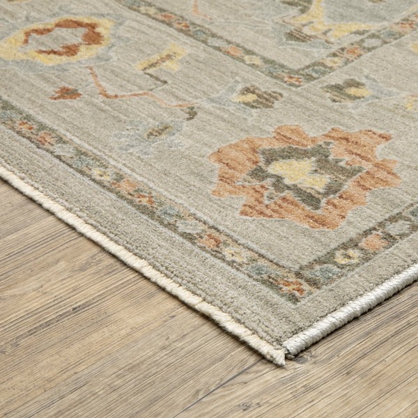 Oriental Weavers Keaton Modern Traditional Indoor Area Rug In Earth Tones - Soft, Textured, And Machine-woven Elegance Grey,Multi Polyester Kkea03300394st