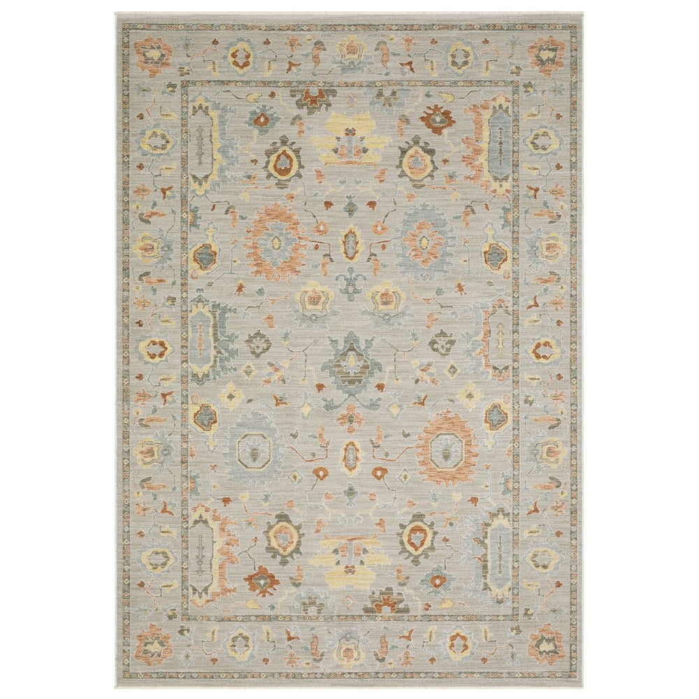 Oriental Weavers Keaton Modern Traditional Indoor Area Rug In Earth Tones - Soft, Textured, And Machine-woven Elegance Grey,Multi Polyester Kkea03300394st
