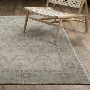 Oriental Weavers Keaton Beige And Green Modern Traditional Area Rug With Soft Texture And Unique Visual Appeal Beige,Green Polyester Kkea04100153st