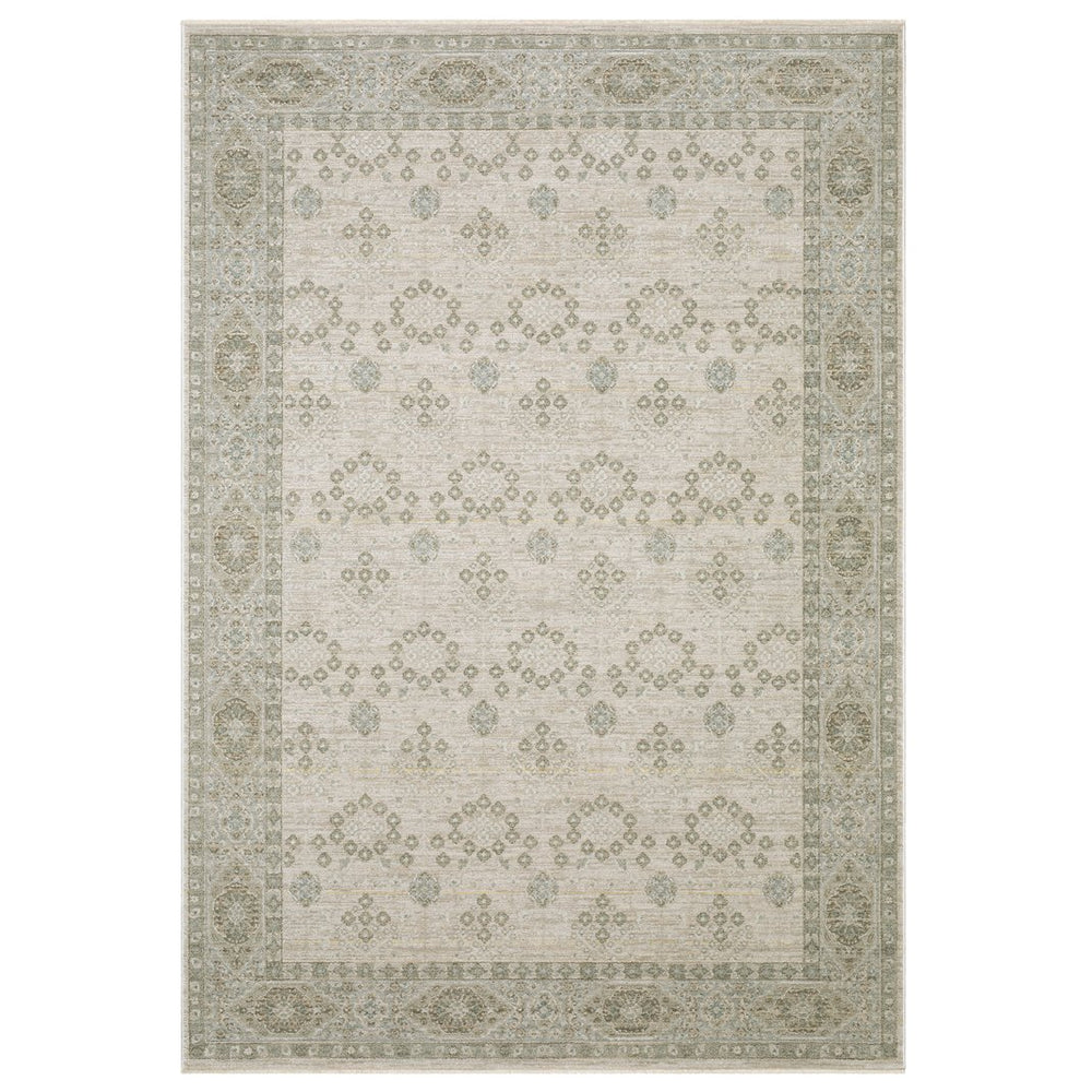 Oriental Weavers Keaton Beige And Green Modern Traditional Area Rug With Soft Texture And Unique Visual Appeal Beige,Green Polyester Kkea04100153st