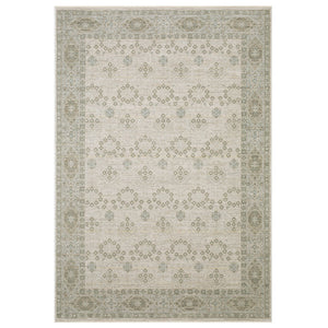 Oriental Weavers Keaton Beige And Green Modern Traditional Area Rug With Soft Texture And Unique Visual Appeal Beige,Green Polyester Kkea04100153st