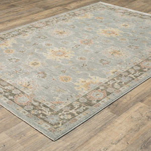 Oriental Weavers Keaton Blue Multi Indoor Area Rug - Soft Textured Pile With Modern Traditional Style And Elegance Blue,Multi Polyester Kkea05160235st