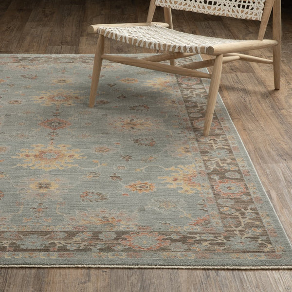 Oriental Weavers Keaton Blue Multi Indoor Area Rug - Soft Textured Pile With Modern Traditional Style And Elegance Blue,Multi Polyester Kkea05160235st