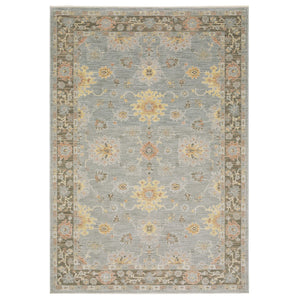 Oriental Weavers Keaton Blue Multi Indoor Area Rug - Soft Textured Pile With Modern Traditional Style And Elegance Blue,Multi Polyester Kkea05160235st