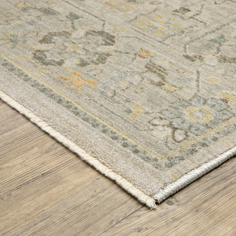 Oriental Weavers Keaton Indoor Area Rug - Modern Traditional Design In Earthy Tones With Luxurious Soft Texture Beige,Blue Polyester Kkea06200296st