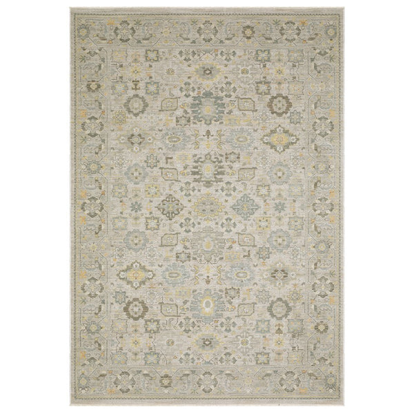 Oriental Weavers Keaton Indoor Area Rug - Modern Traditional Design In Earthy Tones With Luxurious Soft Texture Beige,Blue Polyester Kkea06200296st