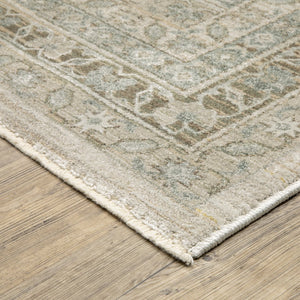 Oriental Weavers Keaton Beige & Green Indoor Area Rug - Modern Traditional Design With Soft Textured Pile Beige,Green Polyester Kkea08068235st