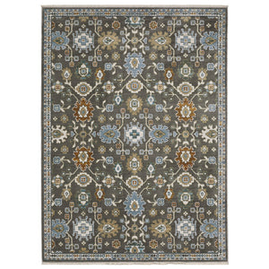Oriental Weavers Keira Multi-tonal Indoor Area Rug - Elegant Persian Motifs In Rich Copper, Gold, And Indigo Shades Grey,Multi Polyester Kkei01200296st