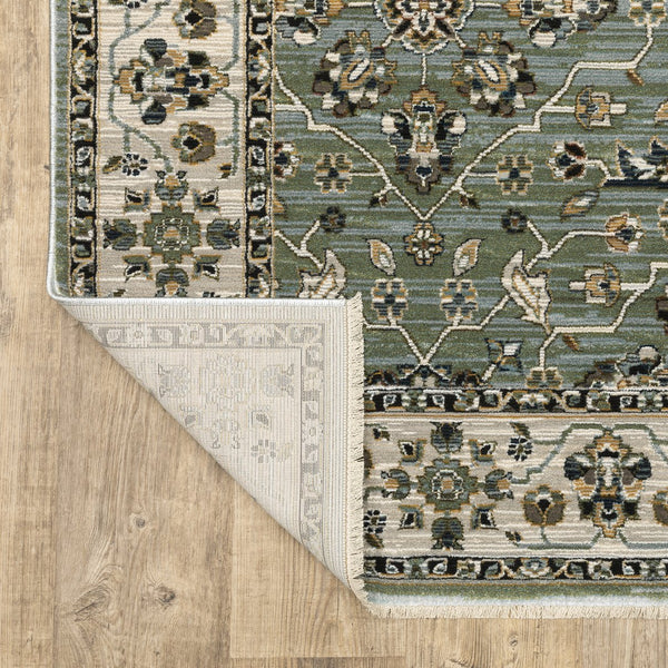 Oriental Weavers Keira Elegant Power-loomed Indoor Area Rug With Traditional Motifs In Rich Multi-tonal Colors Blue,Green Polyester Kkei07068235st