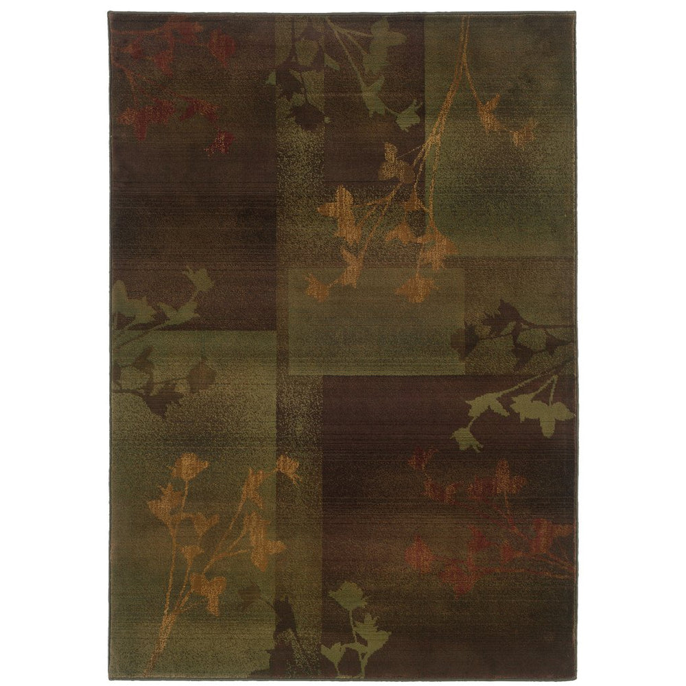 Oriental Weavers Kharma Indoor Area Rug - Bold Patterns And Contemporary Design To Elevate Your Home Decor Style Purple,Green Polypropylene K1048d080285st