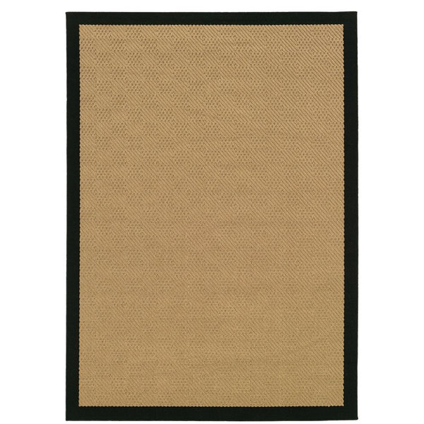 Oriental Weavers Lanai Indoor/Outdoor Area Rug - Stylish, Stain-resistant Design For Relaxed Living Spaces Beige,Black Polypropylene L525x5220320st