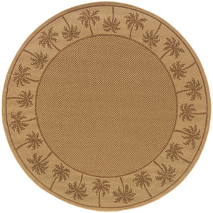 Oriental Weavers Lanai Indoor/Outdoor Area Rug - Stain-resistant, Fashionable Design For Relaxed Living Spaces Beige,Tan Polypropylene L606d7238238st