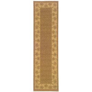 Oriental Weavers Lanai Indoor/Outdoor Area Rug - Stylish Natural Sisal Design With Stain-resistant Fibers Tan,Beige Polypropylene L606m7068230st