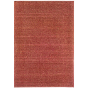 Oriental Weavers Lanai Indoor/Outdoor Area Rug - Stain-resistant, Textured Design For Stylish Casual Living Spaces Red Polypropylene L781c8073135st