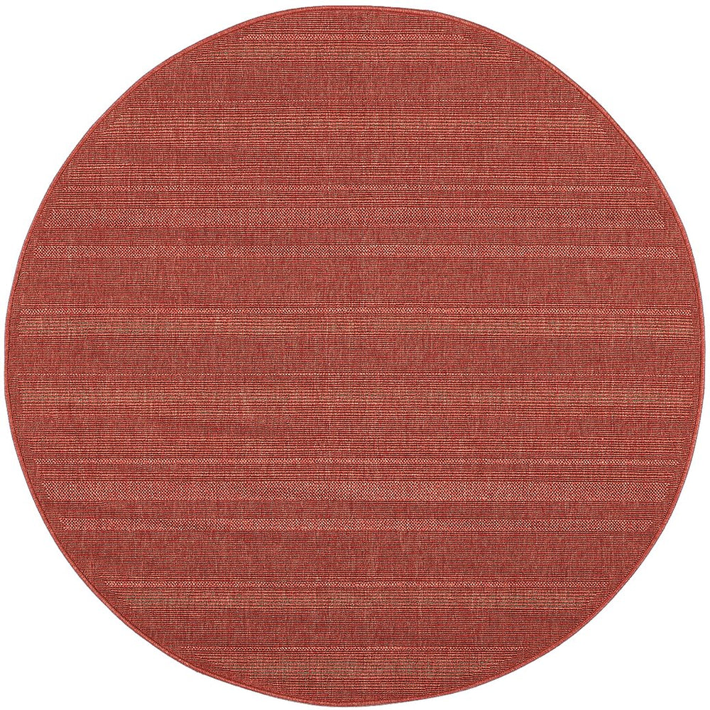 Oriental Weavers Lanai Indoor/Outdoor Area Rug - Stain-resistant, Textured Design For Stylish Casual Living Spaces Red Polypropylene L781c8238238st