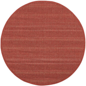 Oriental Weavers Lanai Indoor/Outdoor Area Rug - Stain-resistant, Textured Design For Stylish Casual Living Spaces Red Polypropylene L781c8238238st