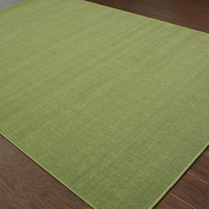 Oriental Weavers Lanai Indoor/Outdoor Area Rug - Stylish, Stain-resistant Design For Casual Spaces And Gatherings Green Polypropylene L781f6055115st