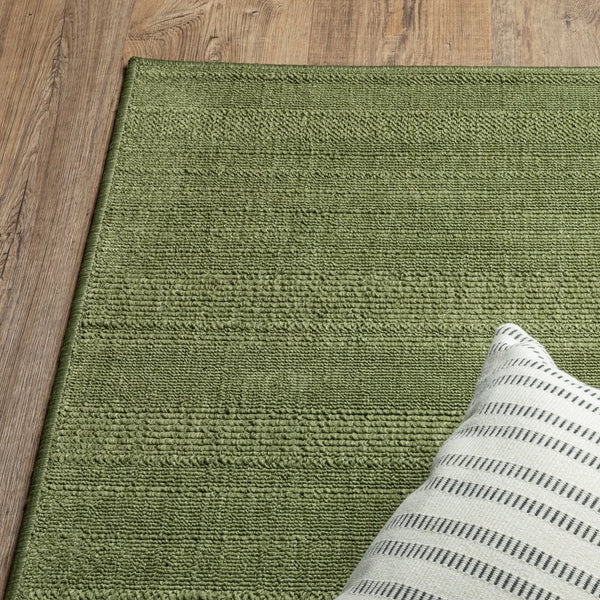 Oriental Weavers Lanai Indoor/Outdoor Area Rug - Stylish, Stain-resistant Design For Casual Spaces And Gatherings Green Polypropylene L781f6055115st