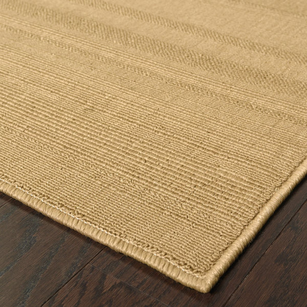 Oriental Weavers Lanai Indoor/Outdoor Area Rug - Stylish, Stain-resistant Design For Relaxed Social Spaces Anywhere Tan Polypropylene L781y1220320st