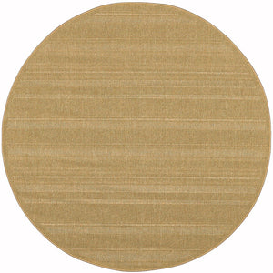 Oriental Weavers Lanai Indoor/Outdoor Area Rug - Stylish, Stain-resistant Design For Relaxed Social Spaces Anywhere Tan Polypropylene L781y1238238st