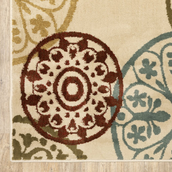 Oriental Weavers Laurel Indoor Area Rug - Stunning Multi-color Design With Texture And Warm Neutrals For Any Room Beige,Multi Polypropylene L2733h200280in