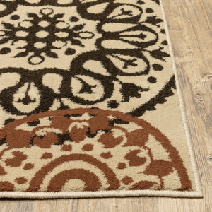 Oriental Weavers Laurel Indoor Area Rug - Stunning Multi-color Design With Texture And Warm Neutrals For Any Room Beige,Multi Polypropylene L2733h200280in