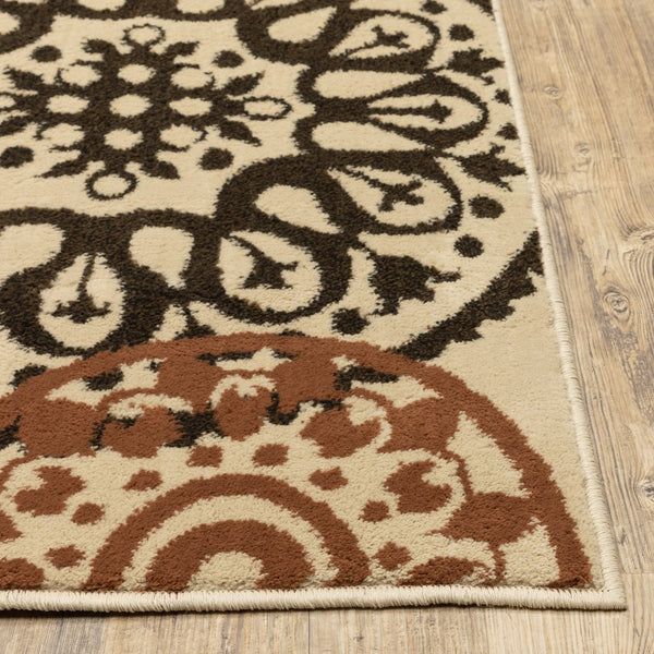 Oriental Weavers Laurel Indoor Area Rug - Stunning Multi-color Design With Texture And Warm Neutrals For Any Room Beige,Multi Polypropylene L2733h200280in
