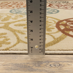 Oriental Weavers Laurel Indoor Area Rug - Stunning Multi-color Design With Texture And Warm Neutrals For Any Room Beige,Multi Polypropylene L2733h200280in